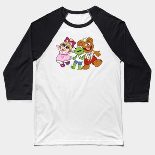 Cute family frog Baseball T-Shirt